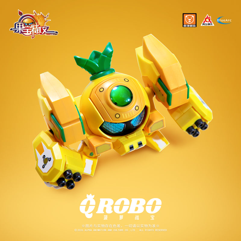 Yilichuangwan Fruity ROBO QROBO Pineapple Slasher Model Kit JAPAN OFFICIAL