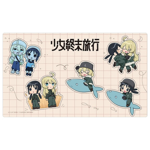 Curtain Damashii Girls' Last Tour Mini Chara Rubber Mat JAPAN OFFICIAL