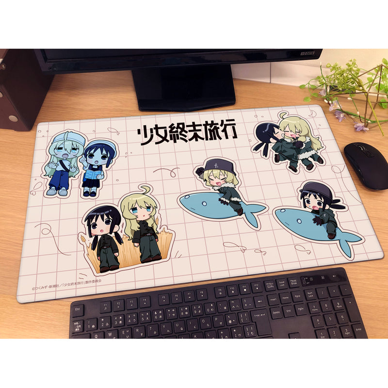 Curtain Damashii Girls' Last Tour Mini Chara Rubber Mat JAPAN OFFICIAL