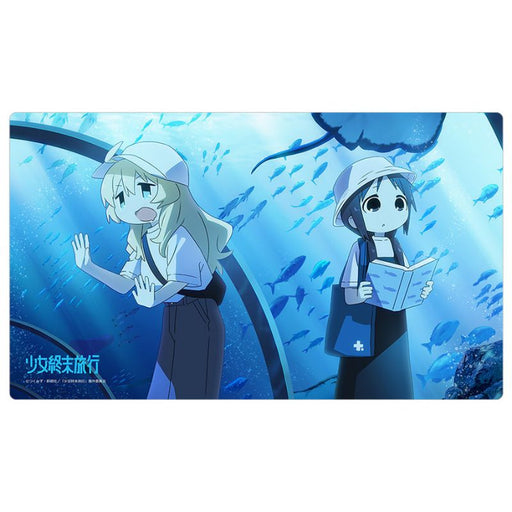 Curtain Damashii Girls' Last Tour Aquarium New Illustration Rubber Mat JAPAN