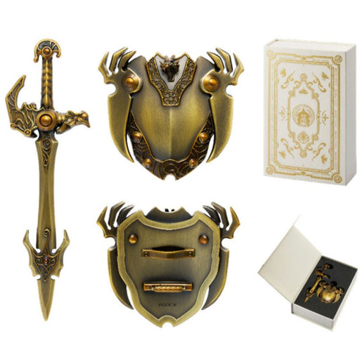 Metallic Items Gallery Special Zenithian Sword & Zenithian Shield 40th Figure