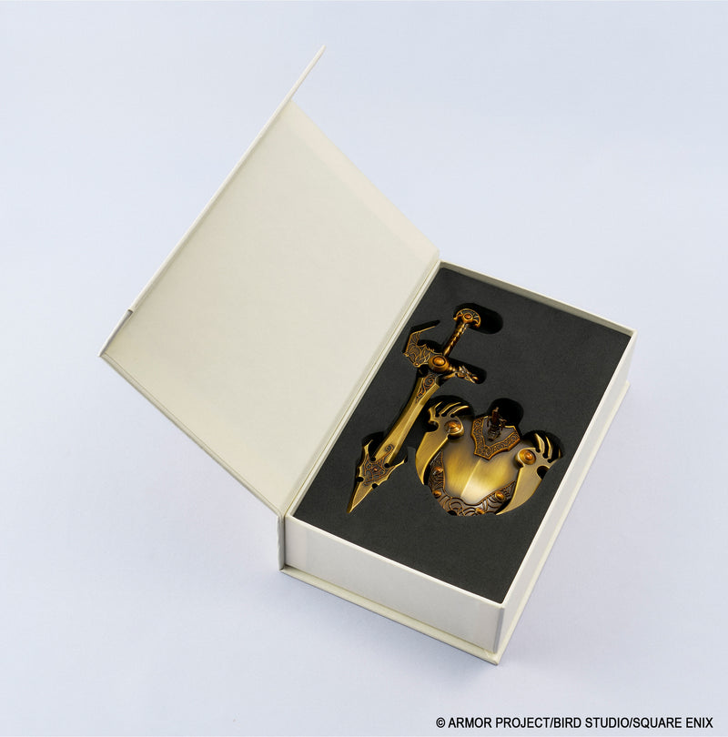 Metallic Items Gallery Special Zenithian Sword & Zenithian Shield 40th Figure