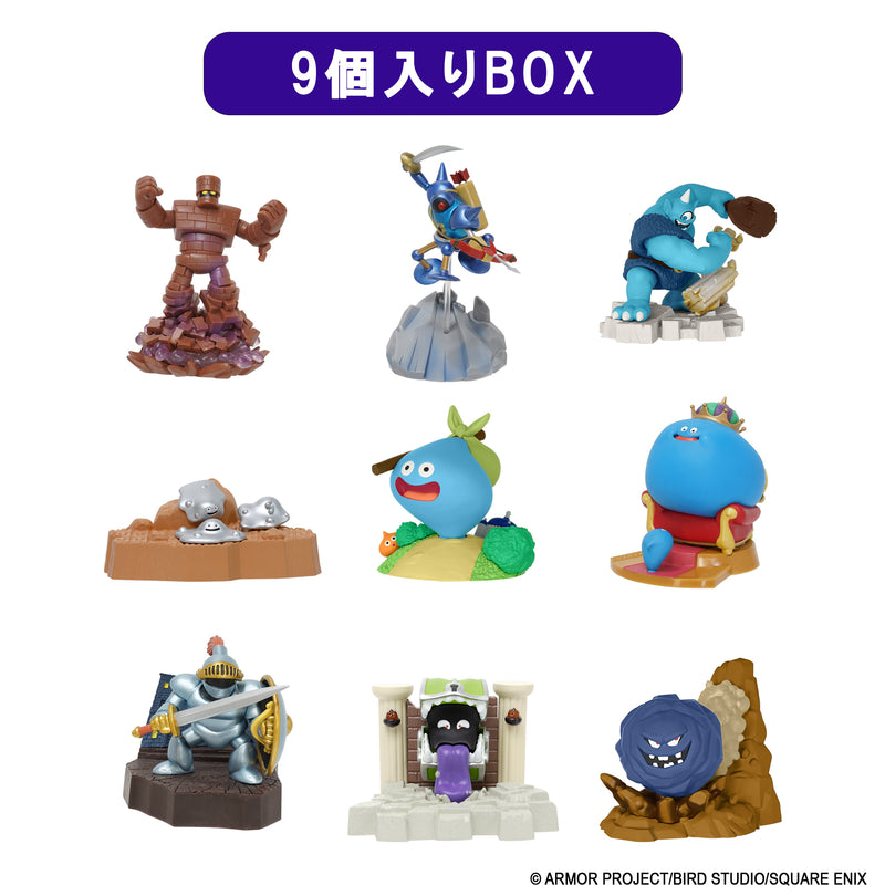 Dragon Quest 3D Monster Encyclopedia Figure Big Group Special 9Pack BOX JAPAN