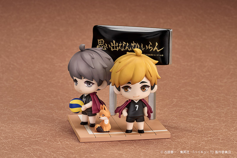 Good Smile Arts Shanghai Qset+ Haikyuu!! Atsumu Miya & Osamu Miya Figure JAPAN