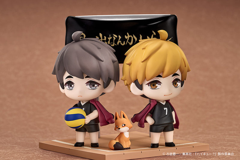 Good Smile Arts Shanghai Qset+ Haikyuu!! Atsumu Miya & Osamu Miya Figure JAPAN