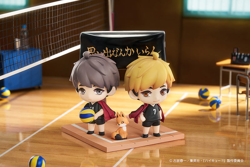 Good Smile Arts Shanghai Qset+ Haikyuu!! Atsumu Miya & Osamu Miya Figure JAPAN