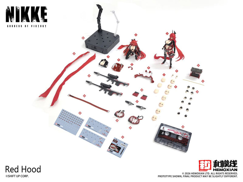 HEMOXIAN Goddess of Victory Nikke Red Hood 1/12 Model Kit JAPAN OFFICIAL