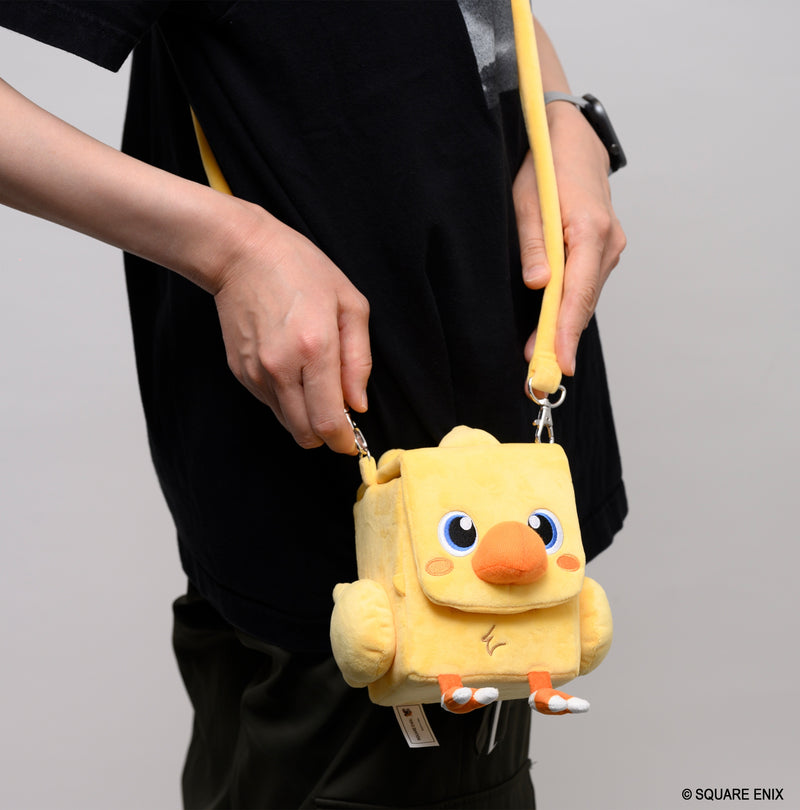 Square Enix Fluffy Sling Final Fantasy Chocobo Deck Box JAPAN OFFICIAL