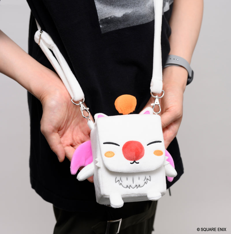 Square Enix Fluffy Sling Final Fantasy Moogle Deck Box JAPAN OFFICIAL