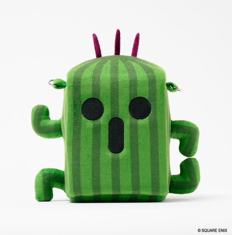 Square Enix Fluffy Sling Final Fantasy Cactuar Deck Box JAPAN OFFICIAL