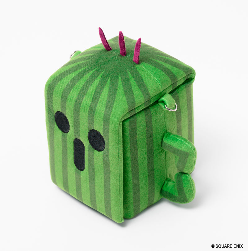 Square Enix Fluffy Sling Final Fantasy Cactuar Deck Box JAPAN OFFICIAL