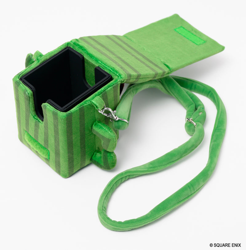 Square Enix Fluffy Sling Final Fantasy Cactuar Deck Box JAPAN OFFICIAL