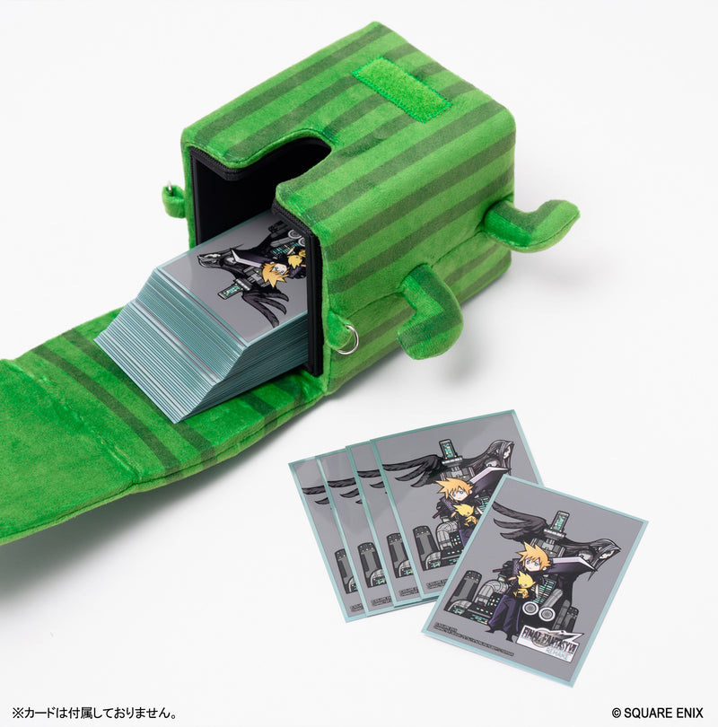 Square Enix Fluffy Sling Final Fantasy Cactuar Deck Box JAPAN OFFICIAL