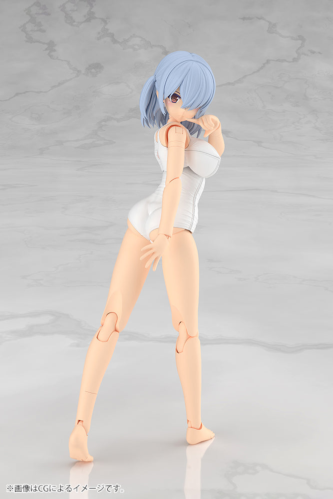 Kotobukiya Frame Arms Girl Mizuki School Swimsuits White Ver. Model Kit JAPAN
