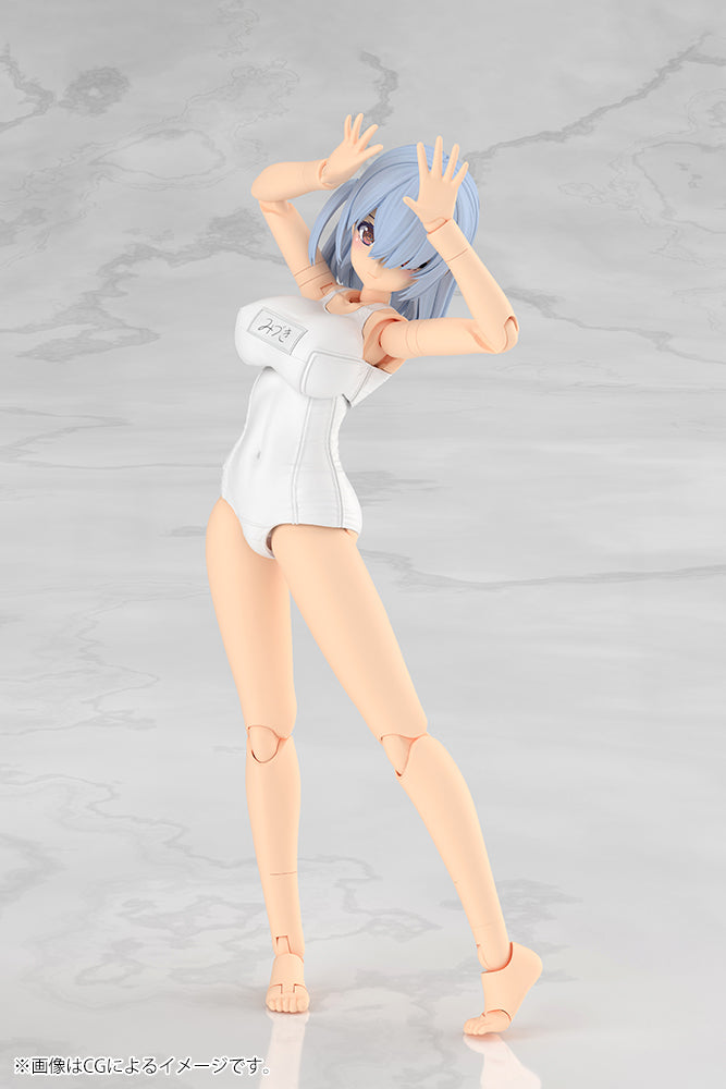 Kotobukiya Frame Arms Girl Mizuki School Swimsuits White Ver. Model Kit JAPAN