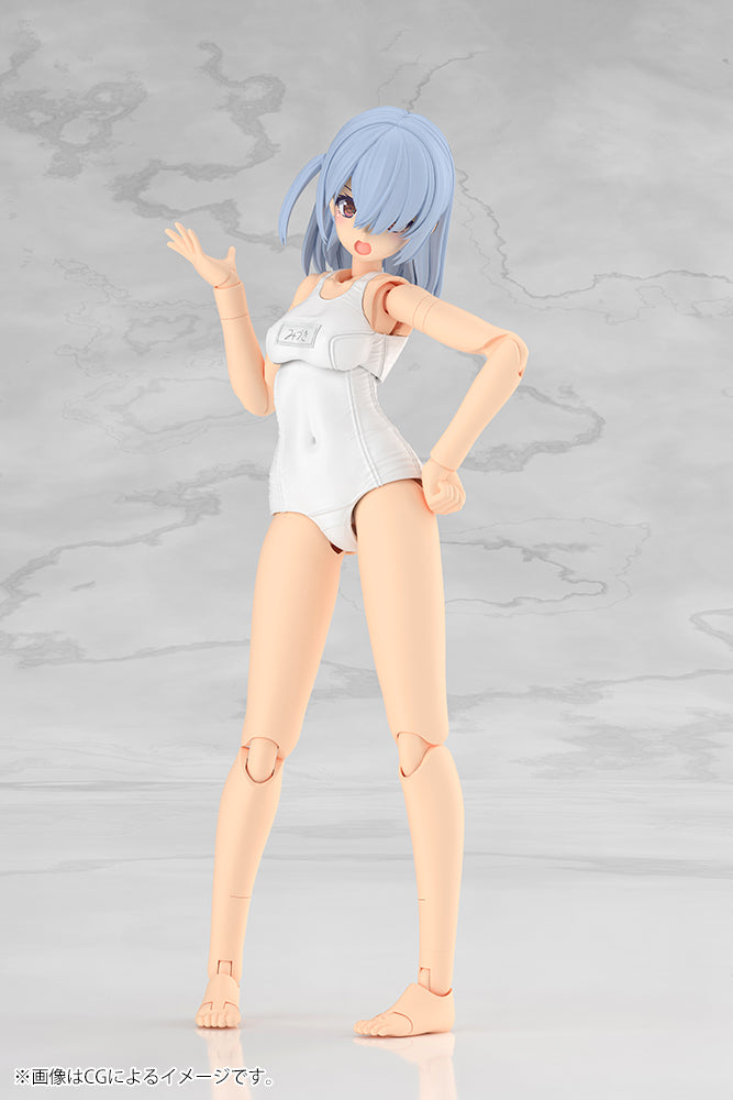 Kotobukiya Frame Arms Girl Mizuki School Swimsuits White Ver. Model Kit JAPAN