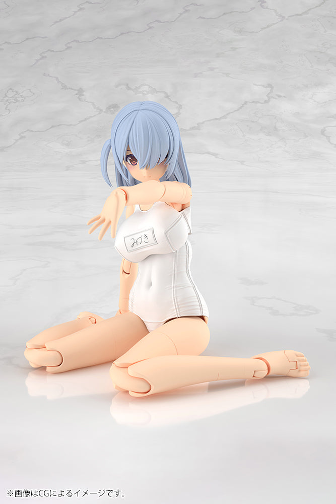 Kotobukiya Frame Arms Girl Mizuki School Swimsuits White Ver. Model Kit JAPAN