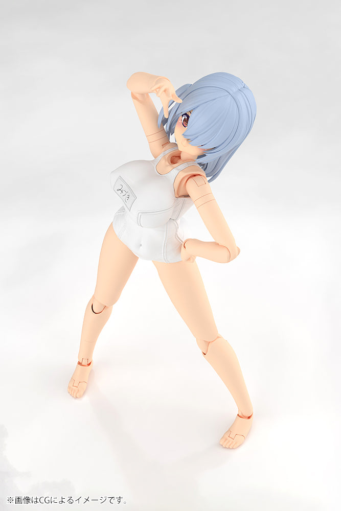 Kotobukiya Frame Arms Girl Mizuki School Swimsuits White Ver. Model Kit JAPAN
