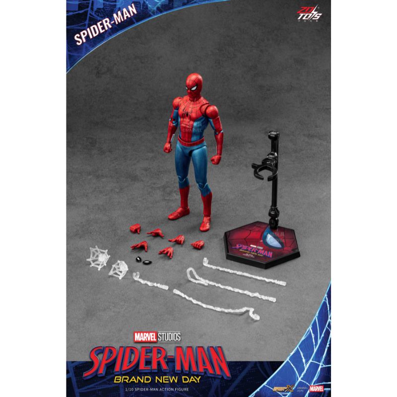 ZD TOYS 7-inch X Series Spider Man Brand New Day Action Figure JAPAN OFFICIAL
