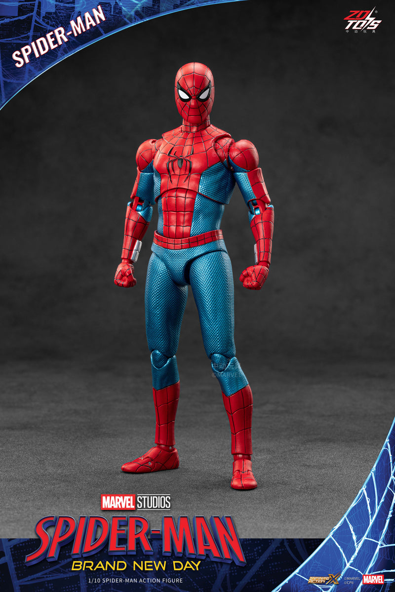 ZD TOYS 7-inch X Series Spider Man Brand New Day Action Figure JAPAN OFFICIAL