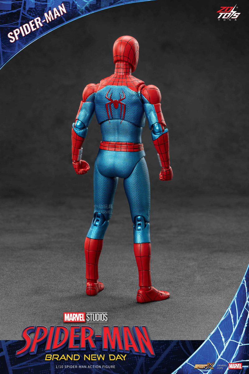 ZD TOYS 7-inch X Series Spider Man Brand New Day Action Figure JAPAN OFFICIAL