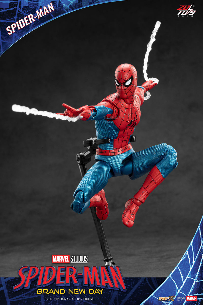 ZD TOYS 7-inch X Series Spider Man Brand New Day Action Figure JAPAN OFFICIAL