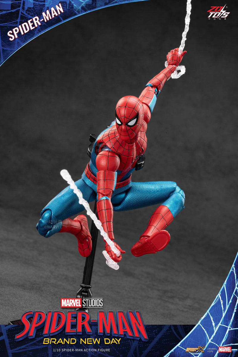 ZD TOYS 7-inch X Series Spider Man Brand New Day Action Figure JAPAN OFFICIAL