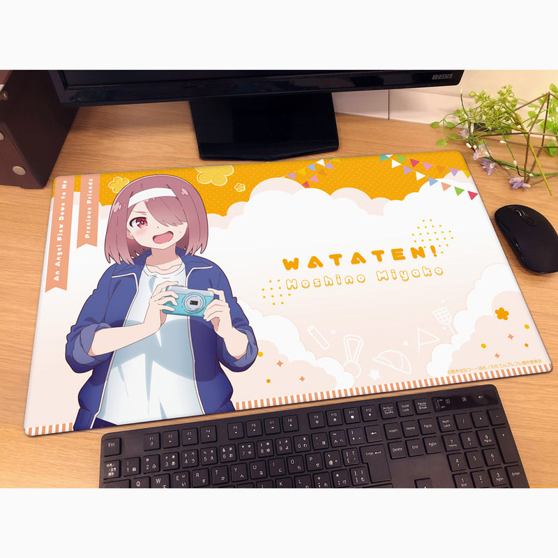 Curtain Damashii Wataten! Miyako Hoshino Sports Day New Illustration Rubber Mat