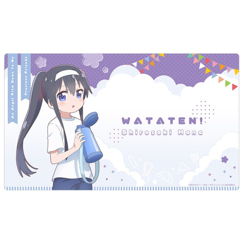Curtain Damashii Wataten! Hana Shirosaki Sports Day New Illustration Rubber Mat