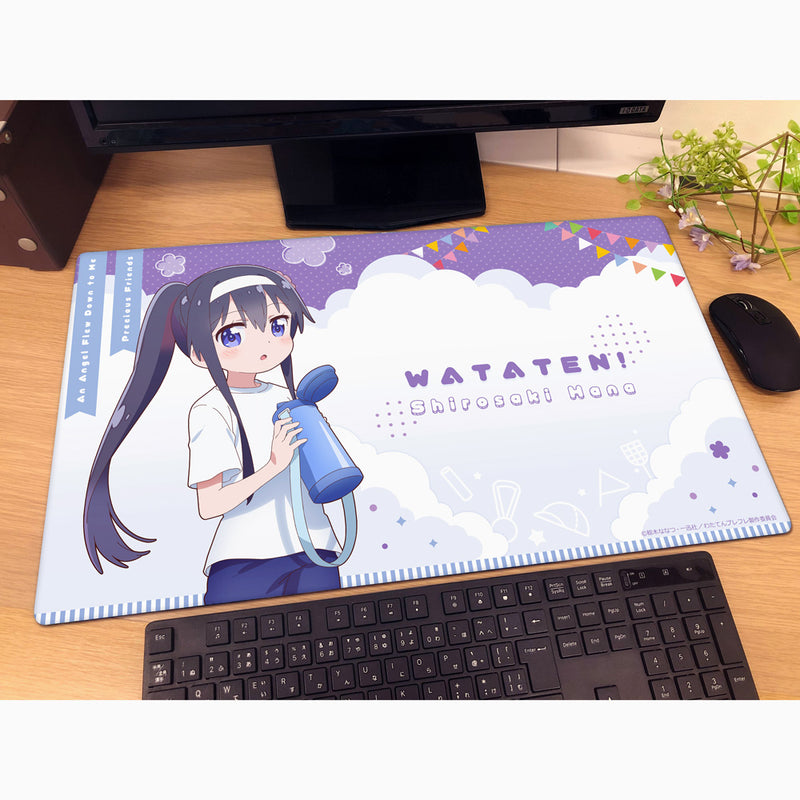 Curtain Damashii Wataten! Hana Shirosaki Sports Day New Illustration Rubber Mat