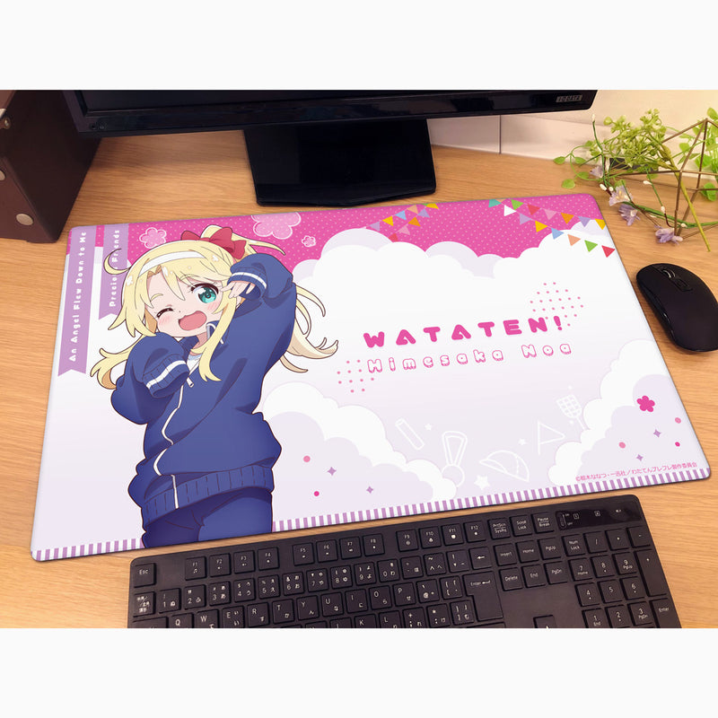 Curtain Damashii Wataten! Noa Himesaka Sports Day New Illustration Rubber Mat