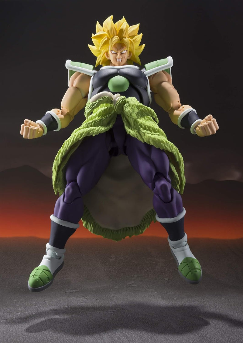 BANDAI S.H.Figuarts Dragon Ball Super Broly Super Action Figure JAPAN OFFICIAL