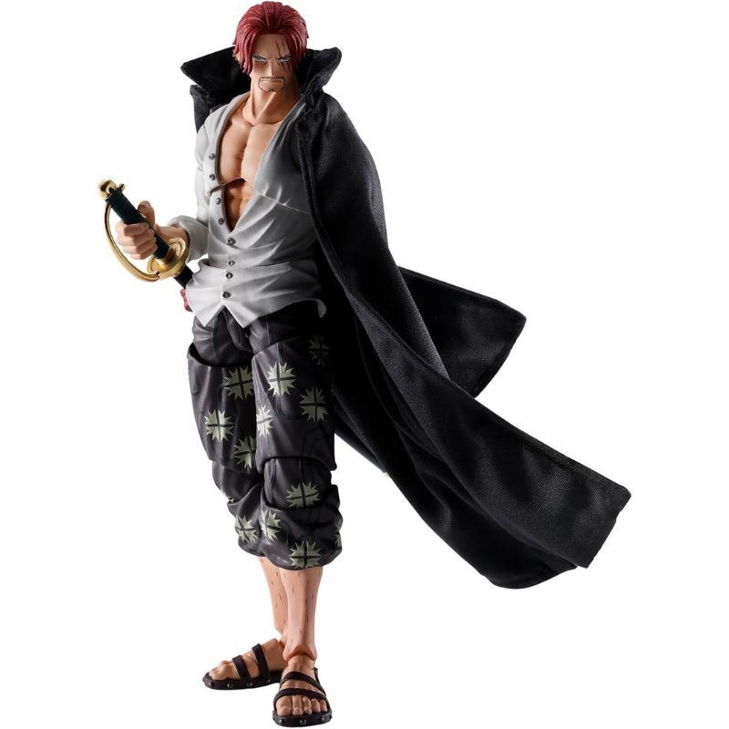 BANDAI S.H.Figuarts One Piece Shanks Summit War of Marineford Action Figure