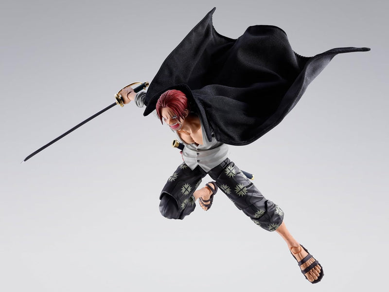 BANDAI S.H.Figuarts One Piece Shanks Summit War of Marineford Action Figure
