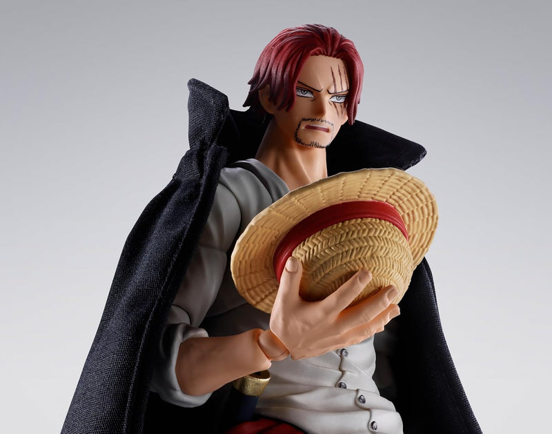 BANDAI S.H.Figuarts One Piece Shanks Summit War of Marineford Action Figure