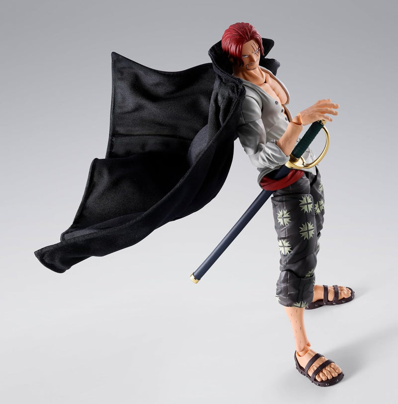 BANDAI S.H.Figuarts One Piece Shanks Summit War of Marineford Action Figure