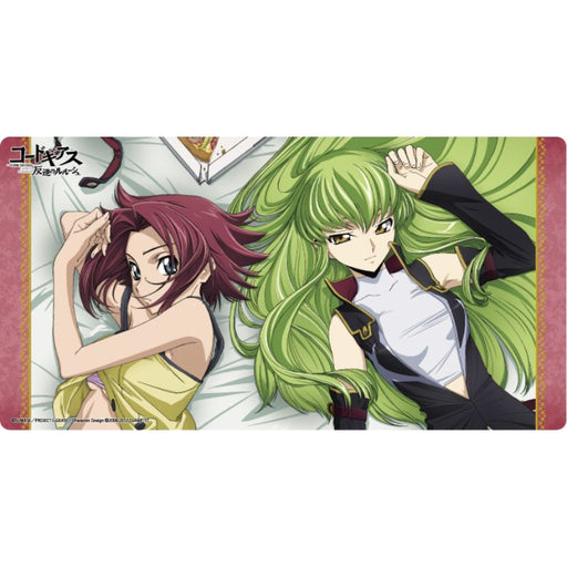 Character All Purpose Rubber Mat Slim Code Geass C.C. & Kallen JAPAN OFFICIAL