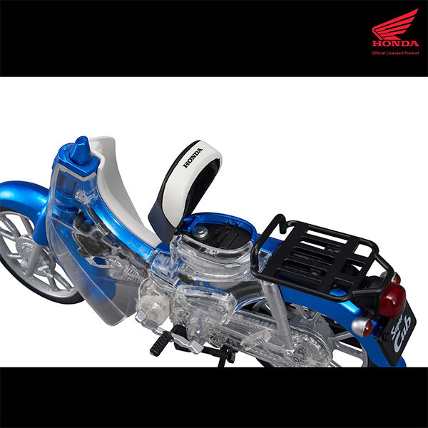 MegaHouse KAITANICS Honda Super Cub 110 Glint Wave Blue Metallic Figure JAPAN
