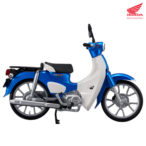MegaHouse KAITANICS Honda Super Cub 110 Glint Wave Blue Metallic Figure JAPAN