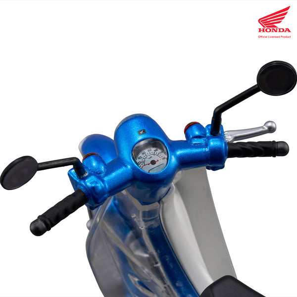 MegaHouse KAITANICS Honda Super Cub 110 Glint Wave Blue Metallic Figure JAPAN