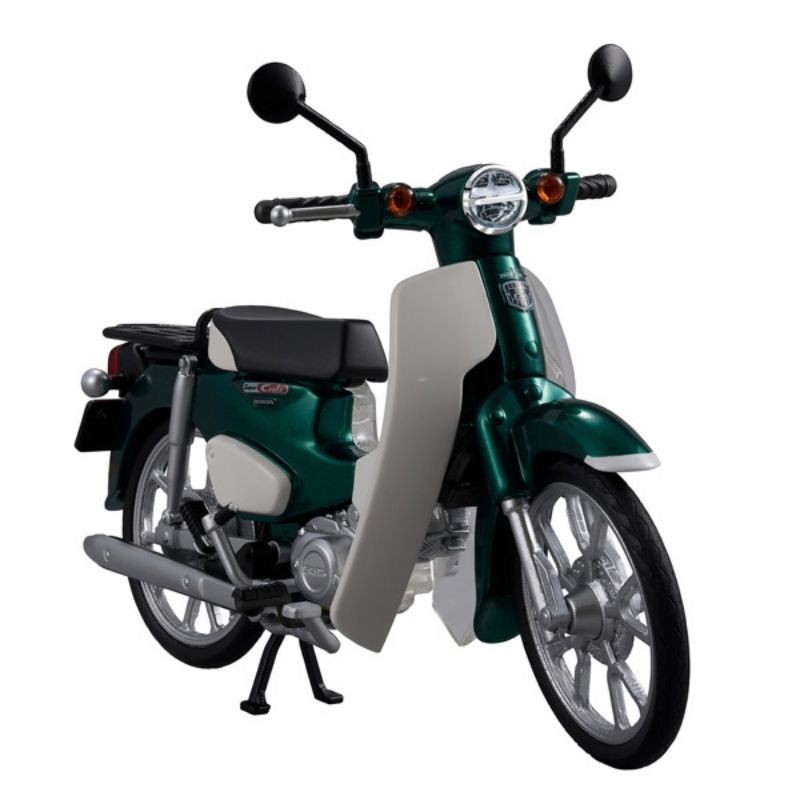 MegaHouse KAITANICS Honda Super Cub 110 Tasmania Green Metallic Figure JAPAN