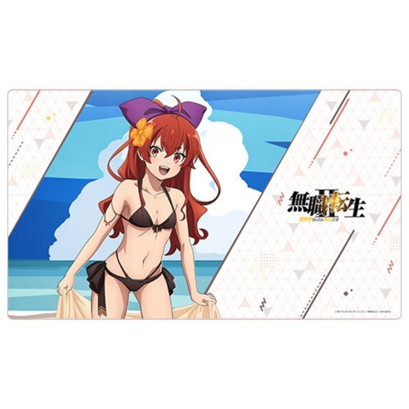 Curtain Damashii Mushoku Tensei Eris Swimsuit New Illustration Rubber Mat JAPAN