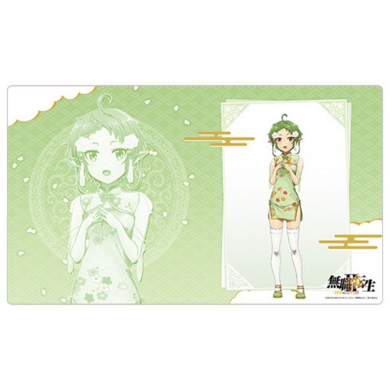 Mushoku Tensei Sylphiette Chinese Dress New Illustration Rubber Mat JAPAN