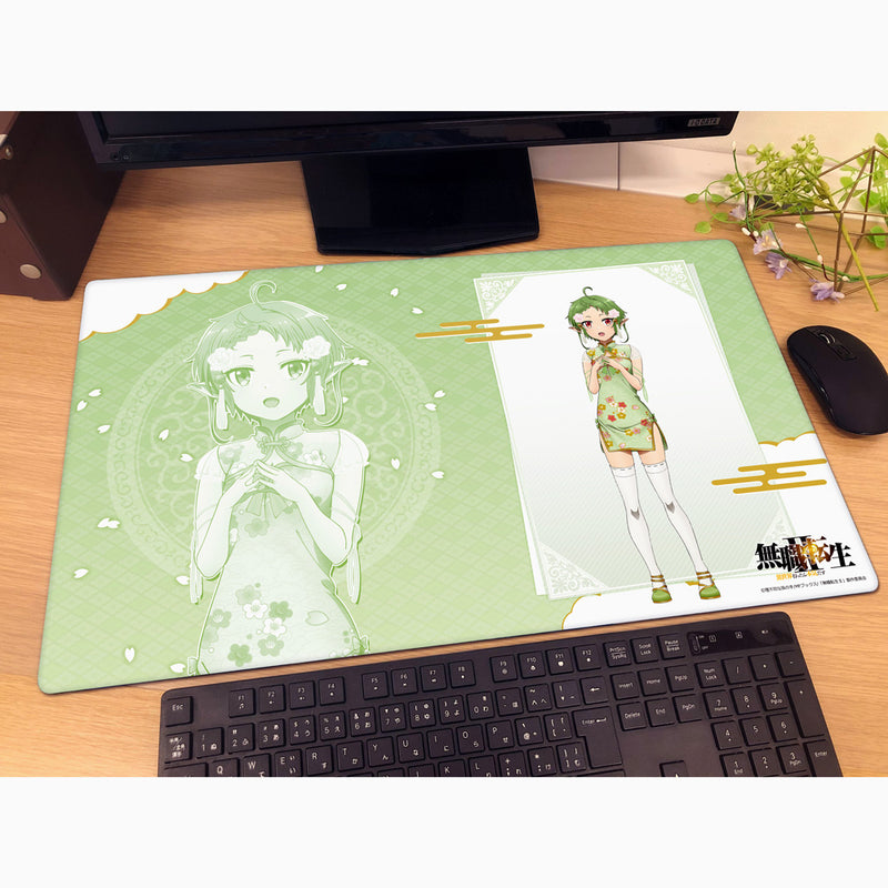 Mushoku Tensei Sylphiette Chinese Dress New Illustration Rubber Mat JAPAN