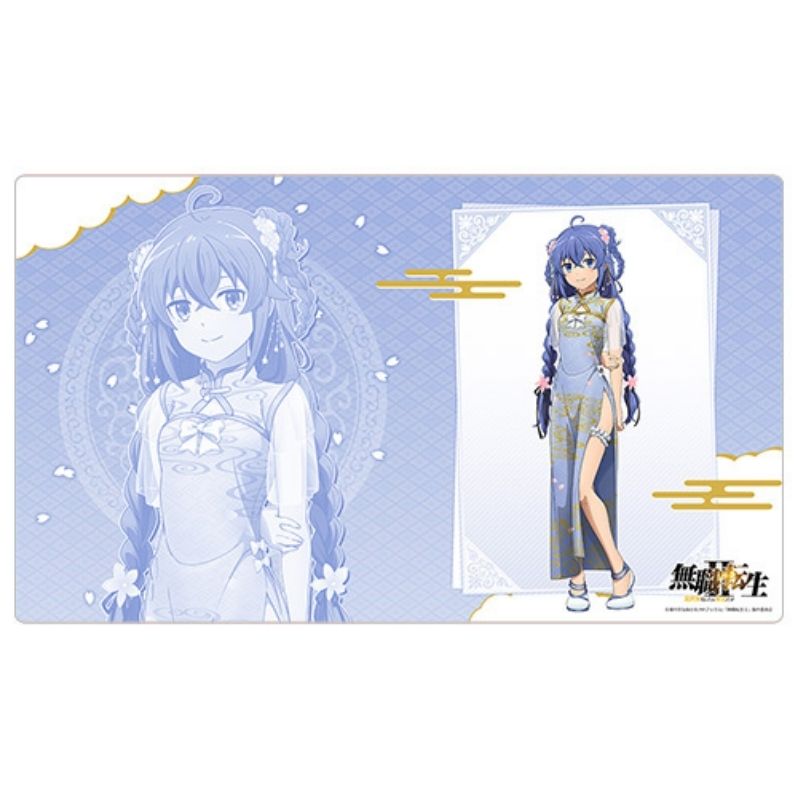 Curtain Damashii Mushoku Tensei Roxy Chinese Dress New Illustration Rubber Mat