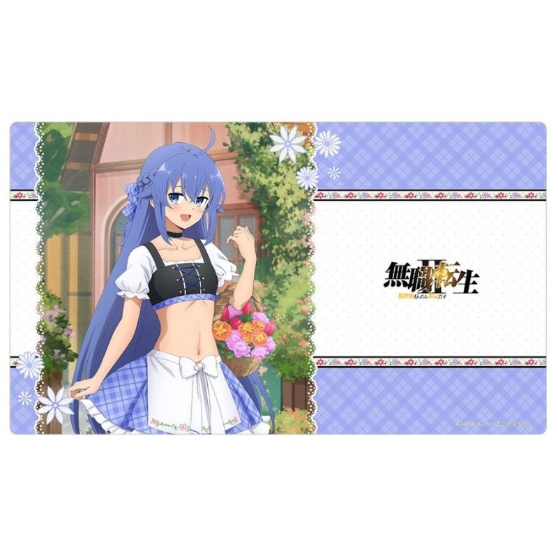 Curtain Damashii Mushoku Tensei Roxy Dirndl New Illustration Rubber Mat JAPAN