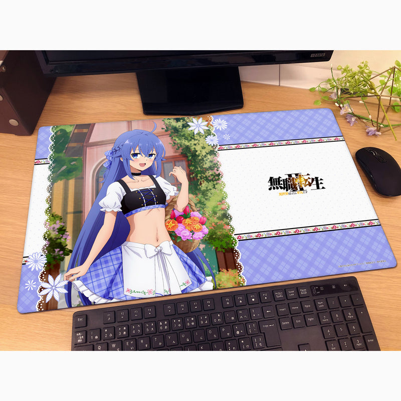 Curtain Damashii Mushoku Tensei Roxy Dirndl New Illustration Rubber Mat JAPAN
