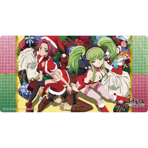 Character All Purpose Rubber Mat Slim Lelouch & C.C. & Kallen Christmas Ver.