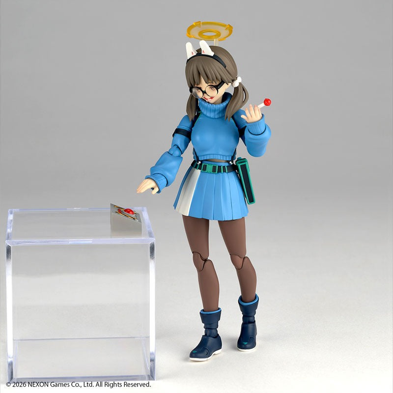 Kaiyodo Revoltech Blue Archive Moe Action Figure JAPAN OFFICIAL