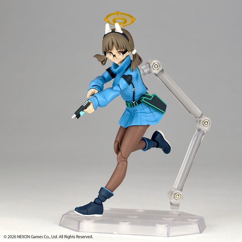 Kaiyodo Revoltech Blue Archive Moe Action Figure JAPAN OFFICIAL